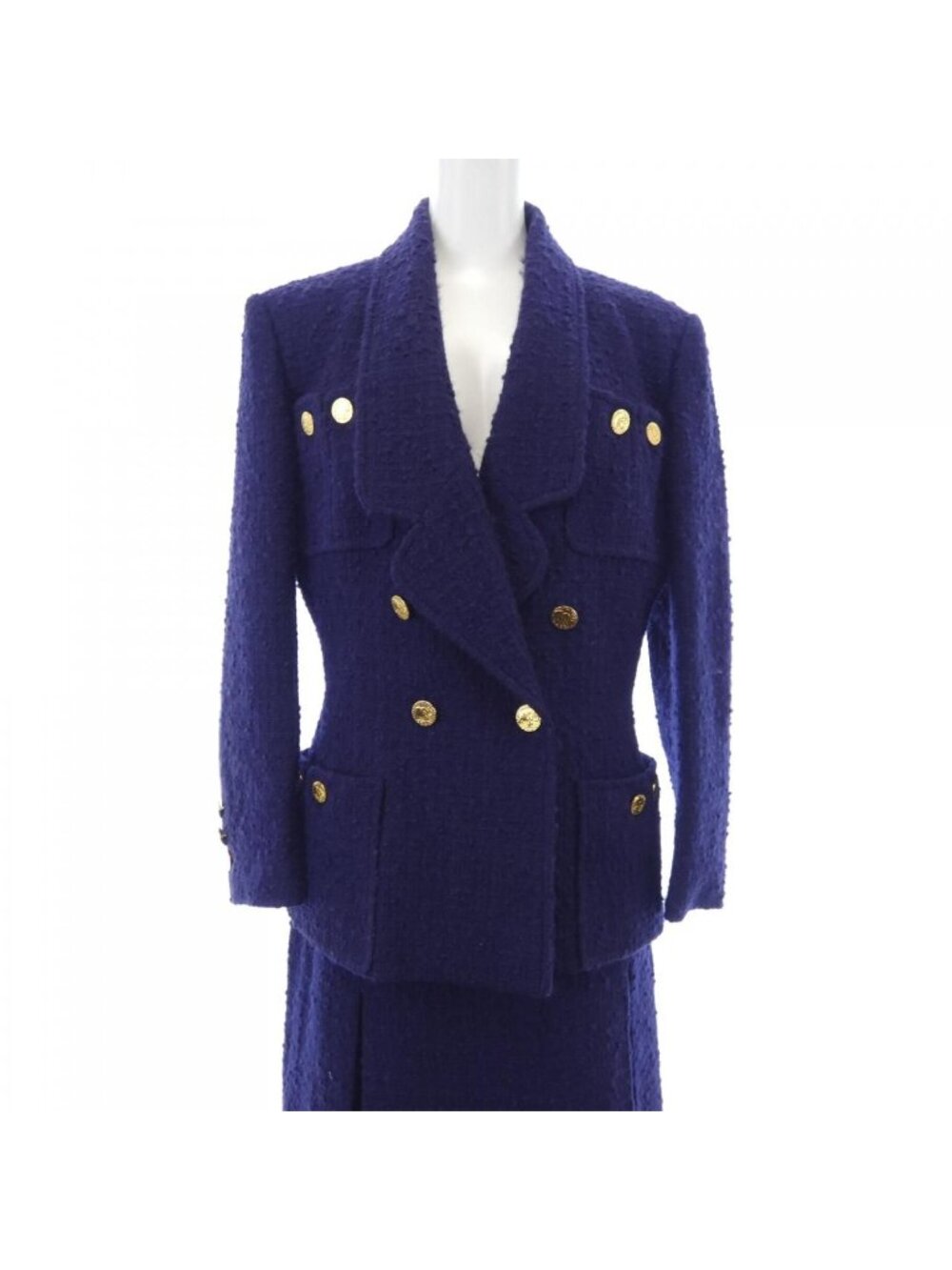 Chanel Vintage Suit Blue
